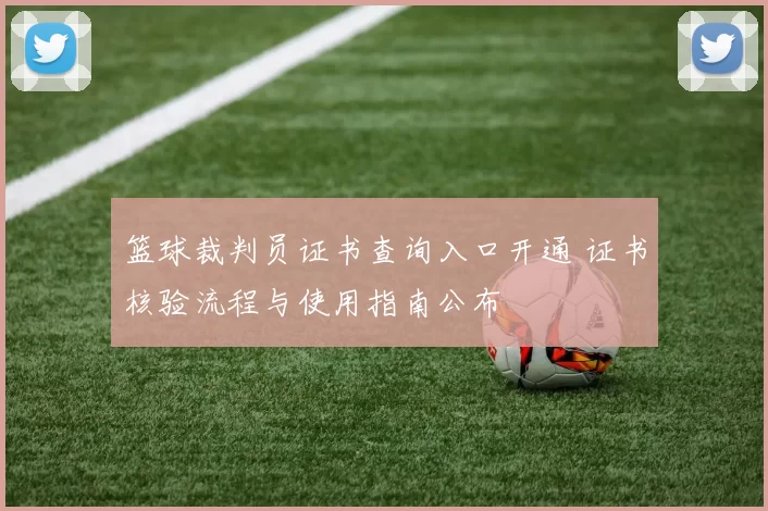 篮球裁判员证书查询入口开通 证书核验流程与使用指南公布