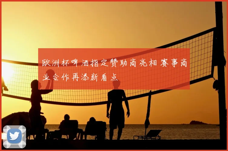 欧洲杯啤酒指定赞助商亮相 赛事商业合作再添新看点